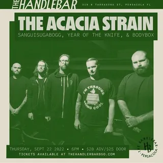 Show flyer, justin lee hester, ed adams +3, Pensacola FL, Sep 24, 2022