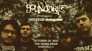 Show flyer, boundaries, orthodox +1, Pensacola FL, Oct 20, 2022