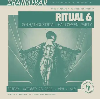 Show flyer, kuru, remstate +1, Pensacola FL, Oct 28, 2022