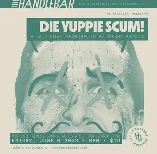 Show flyer, the mid evil times, good real estate +1, Pensacola FL, Jun 9, 2023
