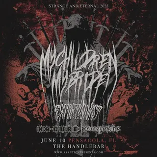 Show flyer, mychildren mybride, Pensacola FL, Jun 10, 2023