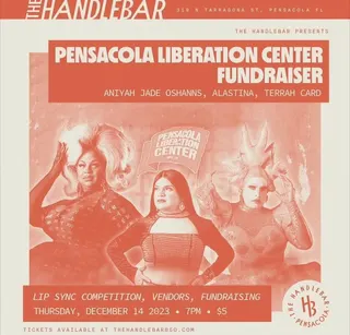 Show flyer, aniyah jade oshanns, alastina jade samore +1, Pensacola FL, Dec 14, 2023