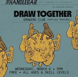 Show flyer, draw together, Pensacola FL, Mar 6, 2024