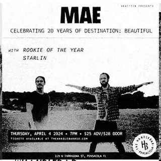 Show flyer, mae, Pensacola FL, Apr 4, 2024