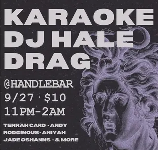 Show flyer, dj hale, terrah card +2, Pensacola FL, Sep 27, 2024