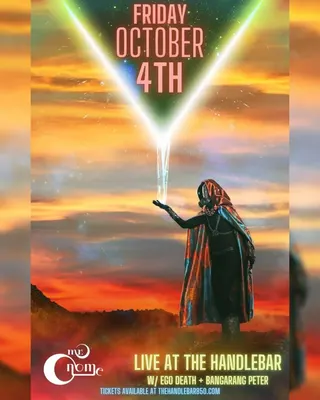 Show flyer, mr gnome, ego death +1, Pensacola FL, Oct 4, 2024
