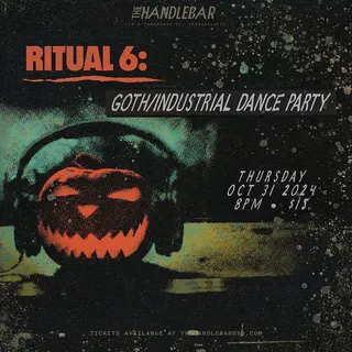Show flyer, ritual 6, Pensacola FL, Oct 31, 2024