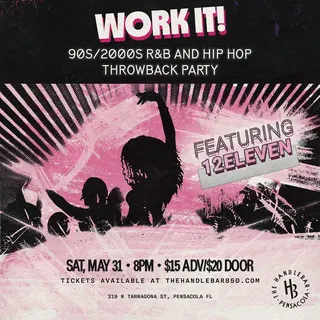 Show flyer, 12eleven, Pensacola FL, May 31, 2025
