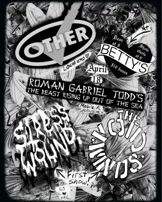 Show flyer, other, roman gabriel todd +2, Pensacola FL, Apr 18, 2026