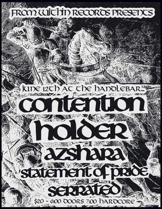 Show flyer, contention, holder +3, Pensacola FL, Jun 12, 2026