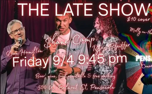 Show flyer, betty's on belmont, Pensacola FL, Sep 4, 2026