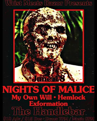 Show flyer for UNCONFIRMED in Pensacola, FL, Jun 18, 2026